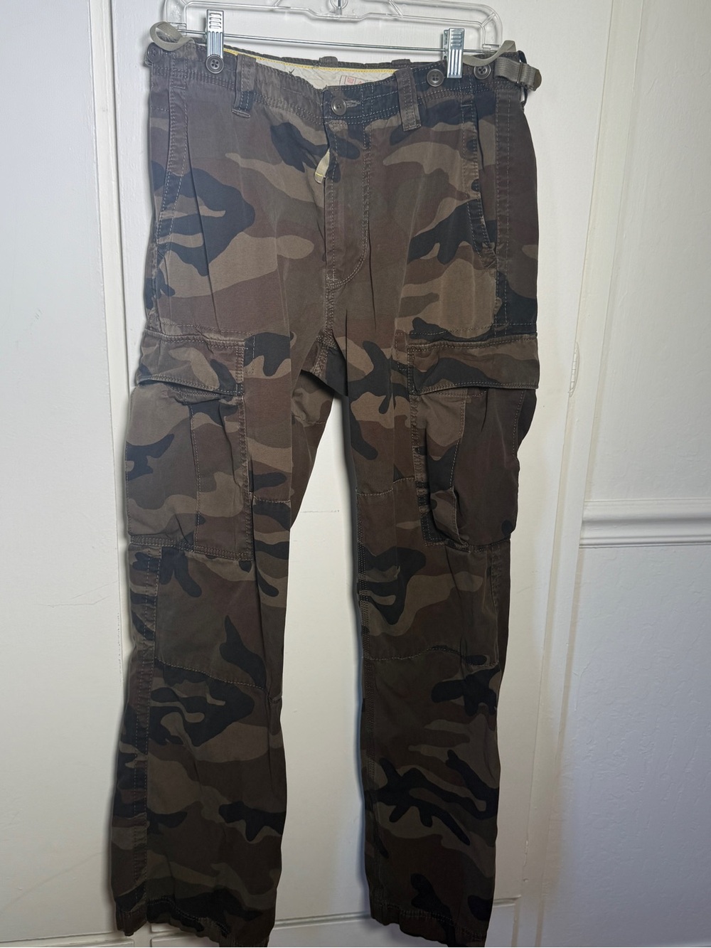 GAP Men's Camo Cargo Pants - Brown Camouflage 32x34-RN 54023